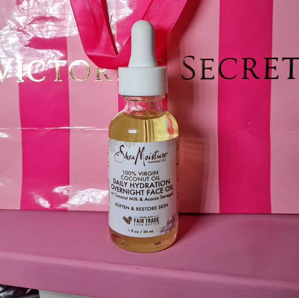 Shea Moisture Skincare Face Oil 100% Virgin Coconut Oil Hydration Skincare NEW